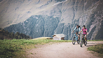 Almen und Fahrradtouren in Ridnaun